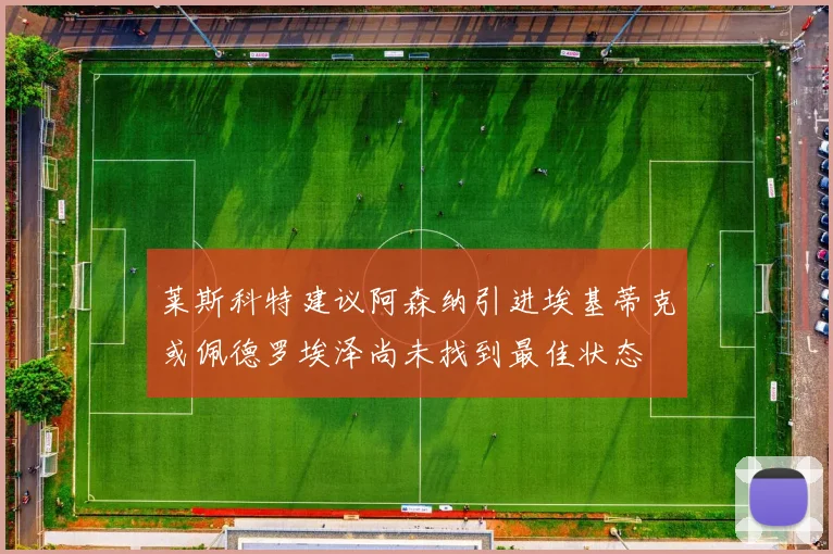 莱斯科特建议阿森纳引进埃基蒂克或佩德罗埃泽尚未找到最佳状态